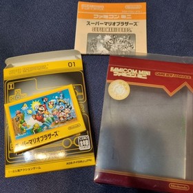 Super Mario Bros. Famicom mini without software #f8a83c