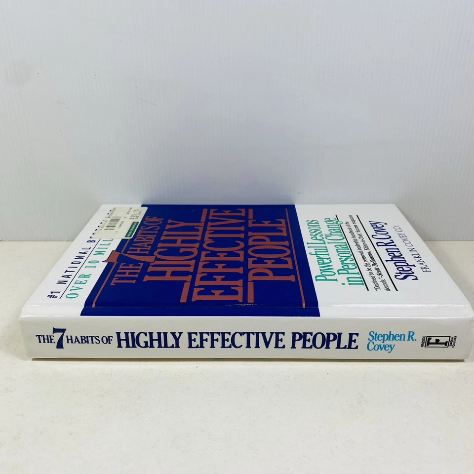 The 7 Habits of Highly Effective People by Stephen R Covey Hardcover 1990 - Image 3 of 4