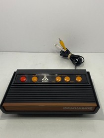 🍉 Atari Flashback 2 Video Game Tested & Works Console Only No Controllers I9