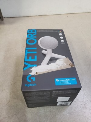Logitech G Yeti Orb Condenser RGB Gaming Microphone Off White - Cardioid - 70 Hz