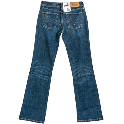Levi's Jeans Hose Blau Bootcut Dark Shady 572 Damen W27 L34 Levis Jeanshose