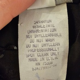 Zum Zum by Niki Livas Black Satin Sequin Formal Dress 90s Vintage USA Made 3-4