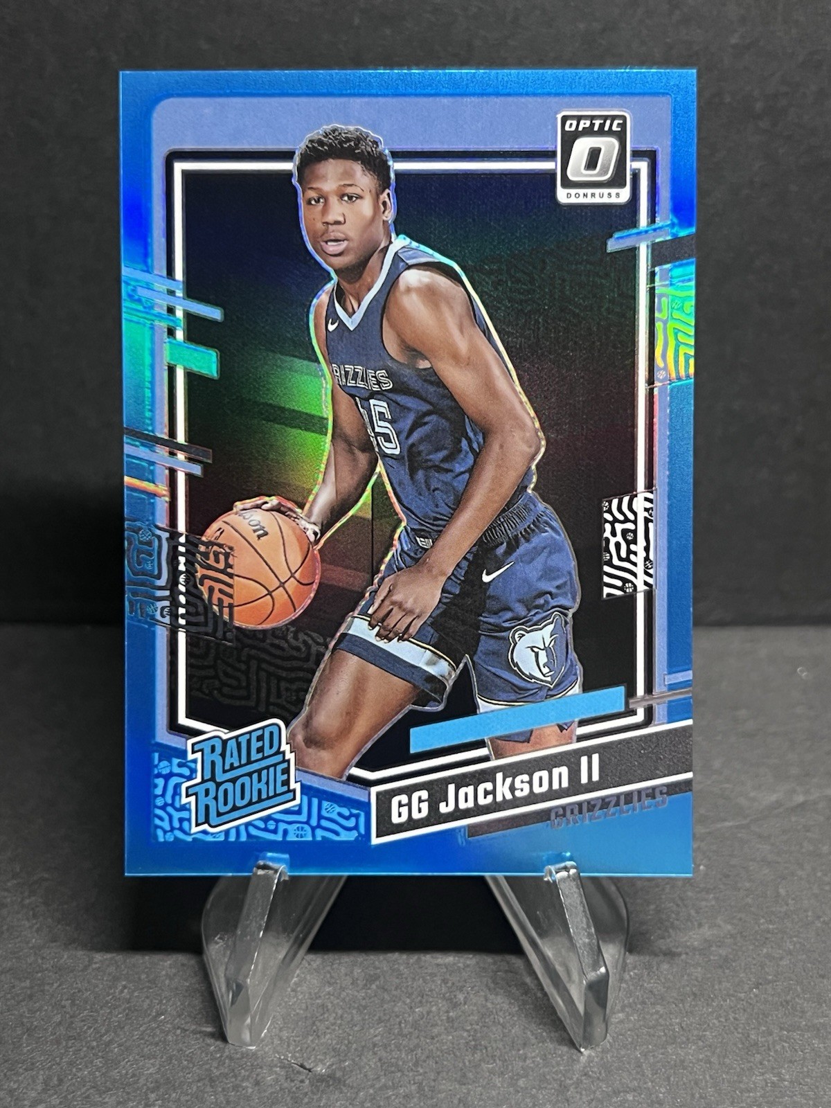 2023 GG Jackson II Panini Optic Aqua /249 Rated Rookie #228 RC Grizzlies