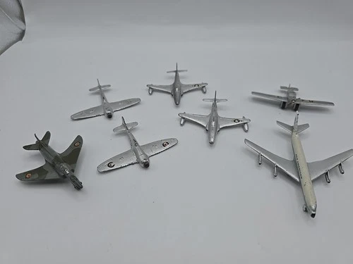 Vintage Dinky Toys Metal Planes Plus 2 Others