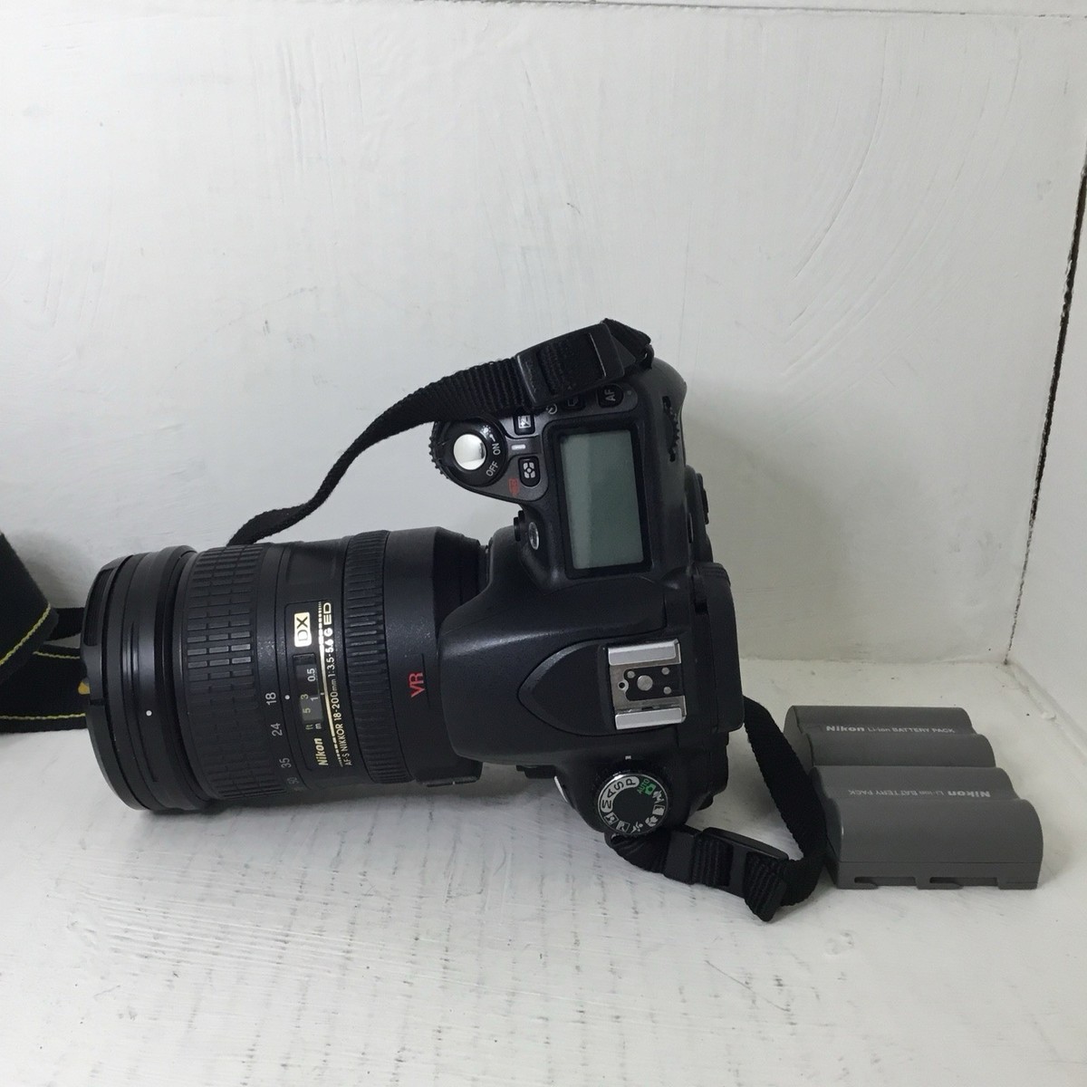 Nikon D80 Camera BM-7 Digital Camera w/ Nikon DX AF-S Nikkor Lens