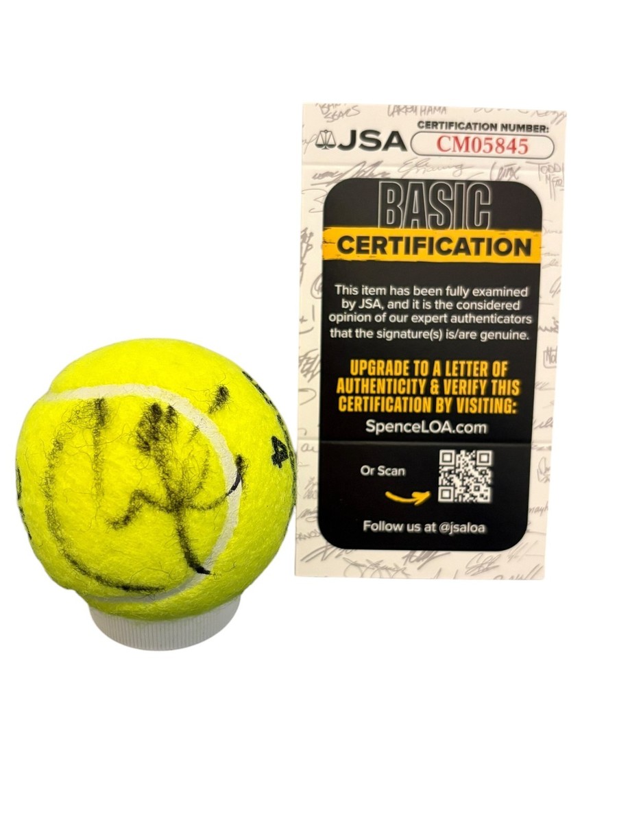 Taylor Fritz Signed Autograph Roland Garros Official Tennis Ball