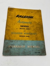 Raleigh Workshop Manual for Auto Moped RM4 and Runabout RM6