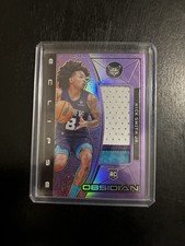 Panini Obsidian Eclipse Nick Smith Jr. Hornets Purple Flood RC /49 #EM-NSJ