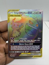 Gengar & Mimikyu GX 186/181 Secret Rara Edizione Team Up LP