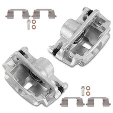 Front Brake Caliper Kit Right + Left Assembly w/Bracket 19B1833 19B1832 Compa...