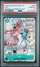 2025 ONE PIECE JAPANESE MANGA ALTERNATE ART EB03-061 UTA PSA 10