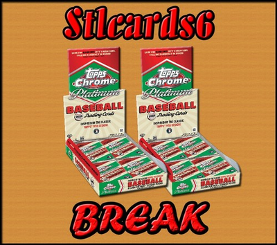 #ad 🔥Pick Your Team🔥 #8 2x 2025 TOPPS CHROME PLATINUM HOBBY BOX 🔥BREAK🔥 $23.49