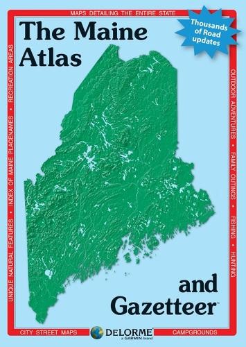 Delorme Atlas & Gazetteer Maine (Paperback)