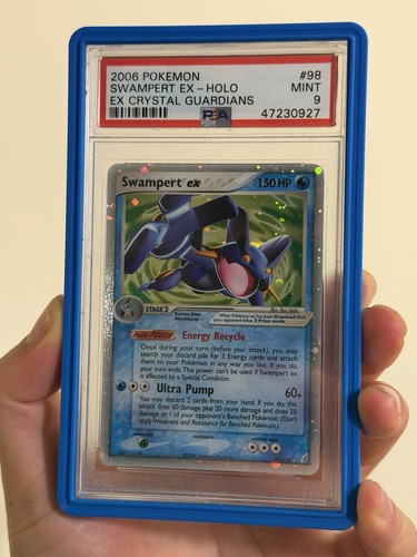 Swampert ex graded PSA 9 for sale on eBay
