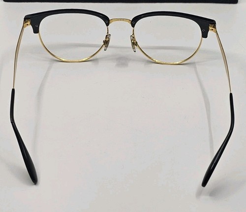 Ray Ban T RB6396 5784 51 19 140 Black Gold Eyeglasses FRAMES ONLY DAMAGED READ - Picture 8 of 8