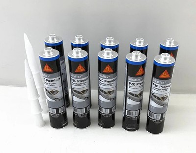 Auto Glass Sealant Windshield Urethane Glue Sikaflex P2G Primerless Adhesive x10