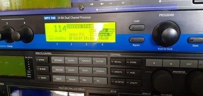 Lexicon MPX 500 Hall Verzögerung Echo Flanger Rackmount Studio Effekte FX sehr gut funktionsfähig