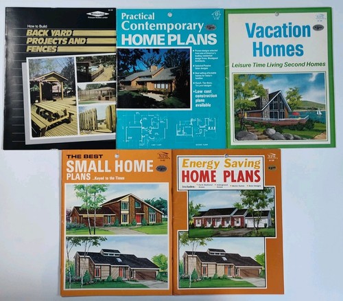 Vintage National Plan Service Home Plans Lot 5 Small Energy Saving Vacation
