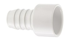 Spears 474 Series PVC Pipe Fitting, Adapter, Schedule 40, White, 1"Barbed x 1...