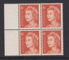 1966 QUEEN ELIZABETH II 6c BLOCK 4 DECIMAL STAMPS FRESH MUH #BM67