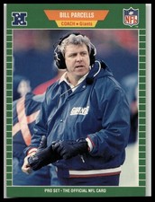1989 Pro Set #293 Bill Parcells