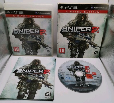 SNIPER 2 GHOST WARRIOR Limited Edition PlayStation 3 PS3 Spiel Hülle Case