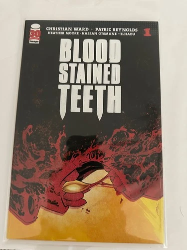 Blood Stained Teeth #1 Cover C-Declan Shalvey Image Comics Malibu Comics NM