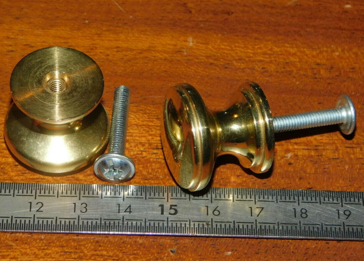 Lot de 6 poignées de meuble de cuisine vintage en céramique, poignées
