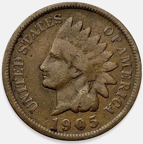 1905 Indian Head Cent Penny 1c Good G+ * ORIGINAL Surfaces* Nice! #2