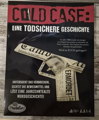 Think Fun Cold Case Krimi-Spiel - Eine Todsichere Geschichte Krimispiel