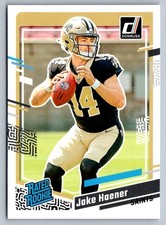 Jake Haener 2023 Panuni Donruss RC #374 New Orleans Saints Rated Rookie Card. rookie card picture