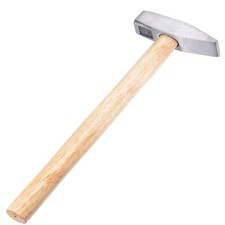 Engineer Machinist Hammer 35 Oz Cross Peen Hammer Wood Handle Forged Steel Head