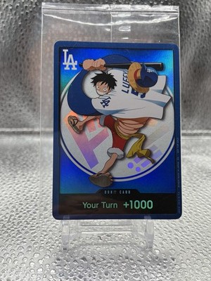 Dodgers One Piece Monkey D Luffy Don Promo Sealed