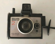 Vintage Polaroid Square Shooter 2 Land Camera Type 88 Film - Untested