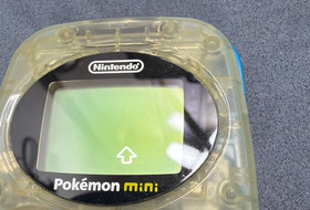Nintendo Pokemon mini Console Upa Blue with Game (Pokemon Party Mini) Tested
