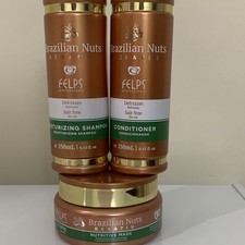 FELPS Professional Brazilian Nuts Keratin Shampoo Conditioner Set 8.45 oz