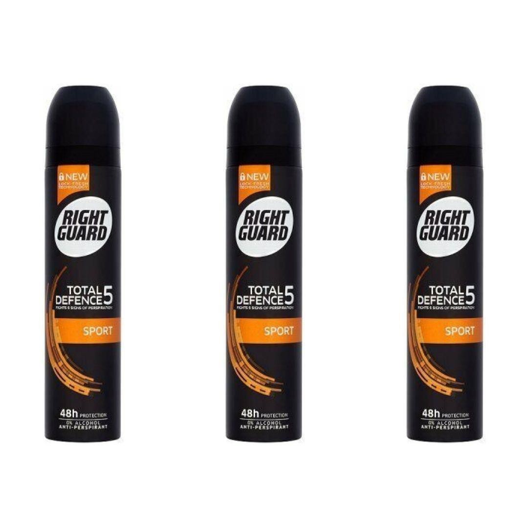 Right Guard Total Defence 5 Sport Anti-Perspirant 250Ml - Image 7