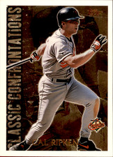 CAL RIPKEN 1996 Topps Classic Confrontations #CC2 Orioles Baseball Trading Card