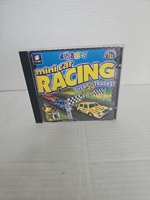 eGames Mini Car Racing Windows 95/98 Over 50 Tracks. Pre-owned.