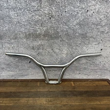 Vintage Haro BMX KNeesaver Handlebars 4-Piece Chrome Old School Freestyle Stamp