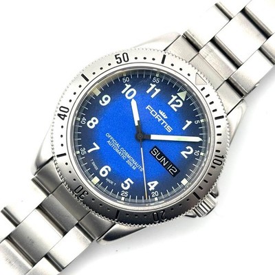 FORTIS Cosmonauts Day Date Automatic Watch Swiss Made Rare