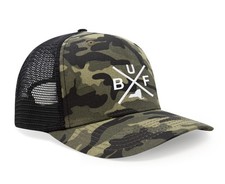 Texas Hat for Men and Women, BUF Snapback Trucker Baseball Cap (Camouflage)