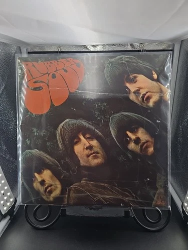 THE BEATLES RUBBER SOUL Original 1965 LP Parlophone KT Code EX/VG