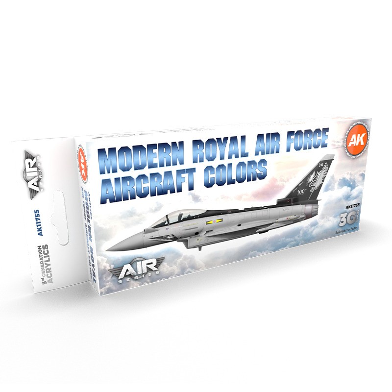 Modern Royal Air Force Aircraft Colors Set 3rd Gen AK Interactive - AK11755