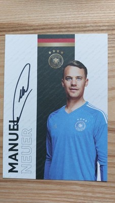 Manuel Neuer - signiert - Autogrammkarte letzte DFB AK 2024 Deutschland