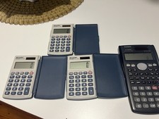Calculator Bunch: 3 Sharp and 1 Casio Fx300MS