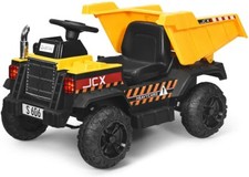 12V Elektro Traktor mit Heckschaufel Kindertraktor Aufsitztraktor Elektrofahrzeu