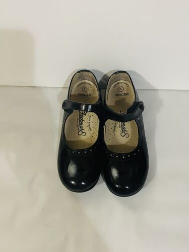 Footmates Emma 3100 Big Girl Größe 1 elegante Schuhe - schwarzes Lackleder Maryjane - Bild 2 von 11