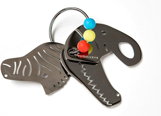 metal teething keys