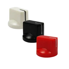 50PCS Plastic Guitar Amplifier Amp Knobs Effect Pedal Pointer Knobs Guitar Parts